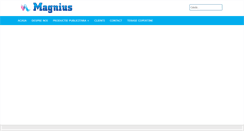 Desktop Screenshot of magnius.eu