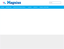 Tablet Screenshot of magnius.eu